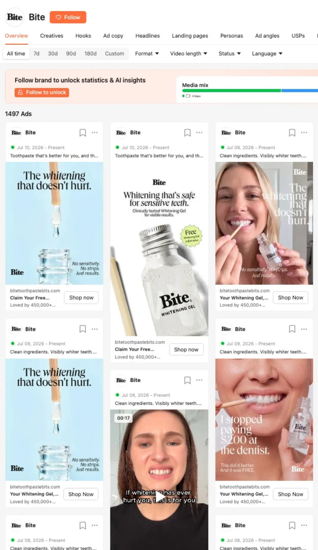 Bite reklam kütüphanesi