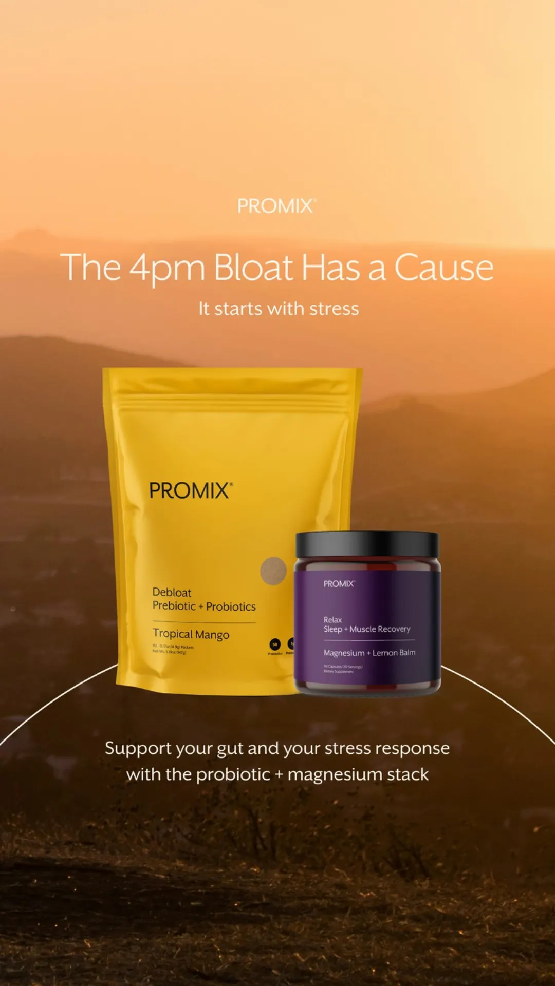 Promix reklam kreatifi ('4pm bloat')