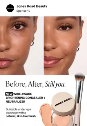 Meta Reklam Kütüphanesi, aktif reklam: Jones Road